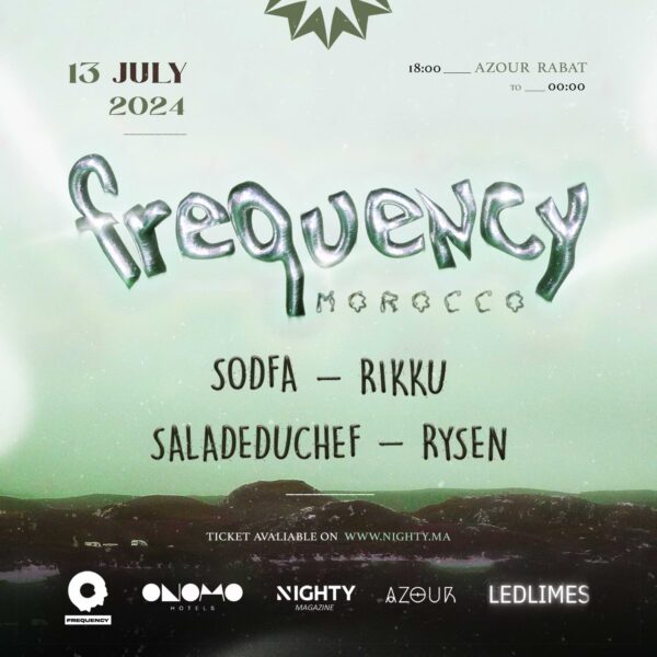 Frequency - July 13 at Azour Rooftop, Onomo Rabat