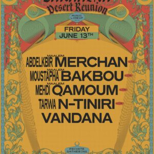 La Kahina – Desert Reunion | Friday June 13