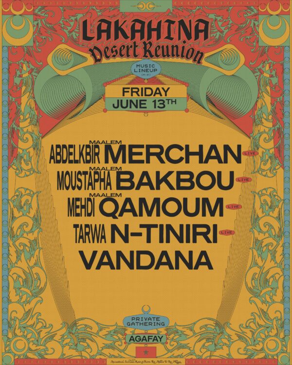La Kahina – Desert Reunion | Friday June 13