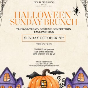 Halloween Brunch at Four Seasons Rabat | Sunday, October 26