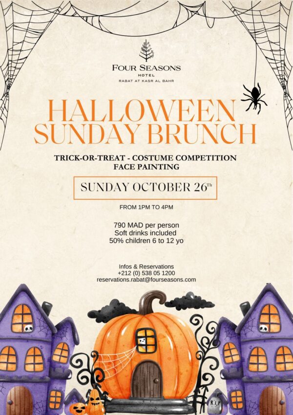 Halloween Brunch at Four Seasons Rabat | Sunday, October 26
