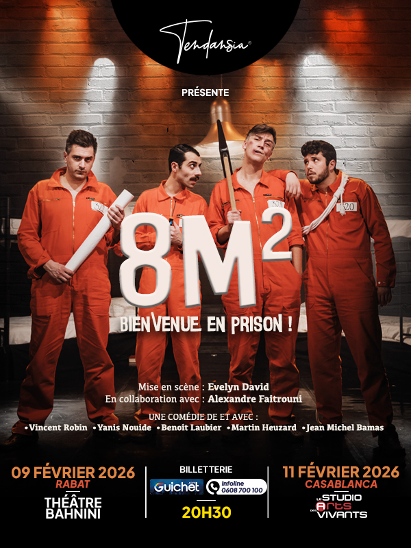 8M², The Hit Theatre Comedy in Rabat